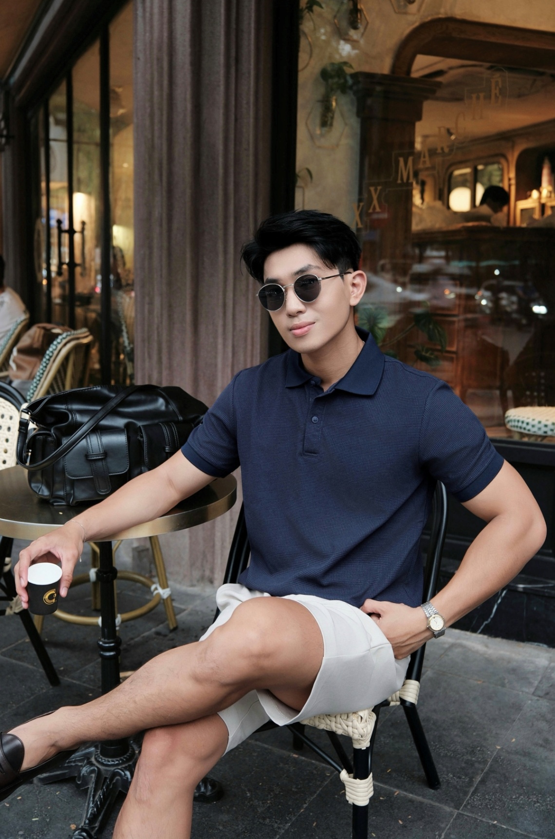 ÁO THUN CỔ POLO 01HE1055