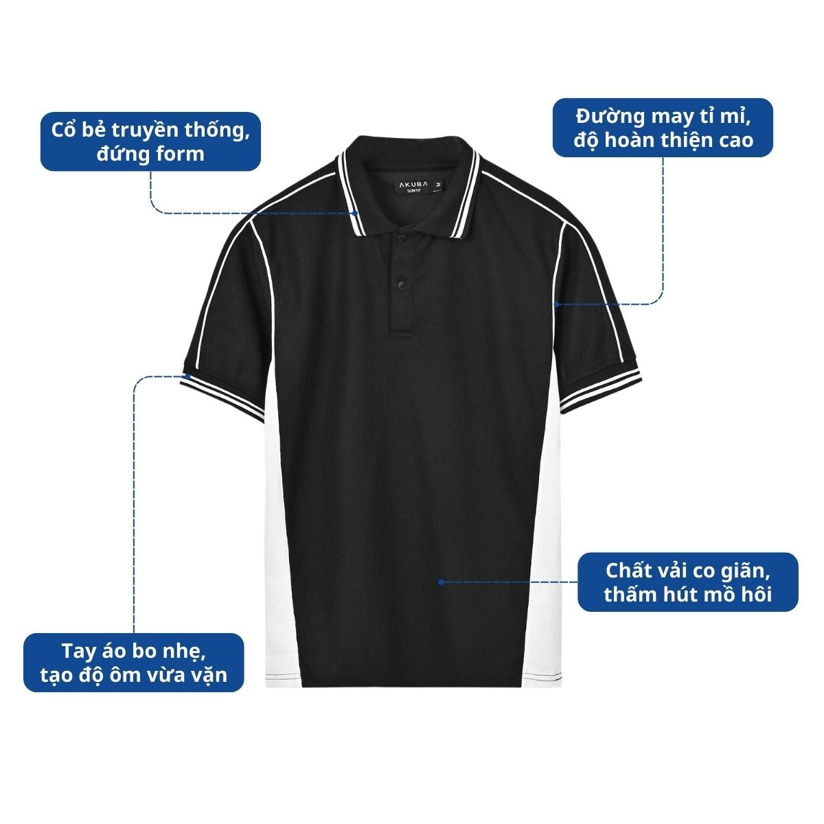 ÁO THUN CỔ POLO 01HE1242