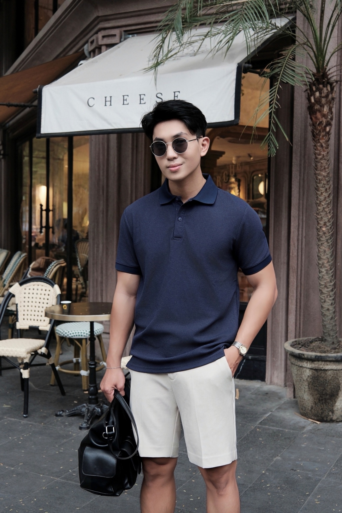 ÁO THUN CỔ POLO 01HE1055