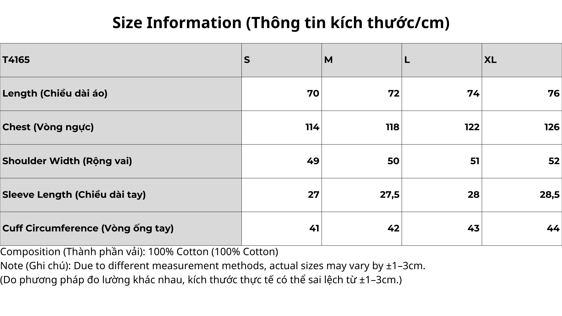 AO THUN TAY NGAN T4165(98-P58)