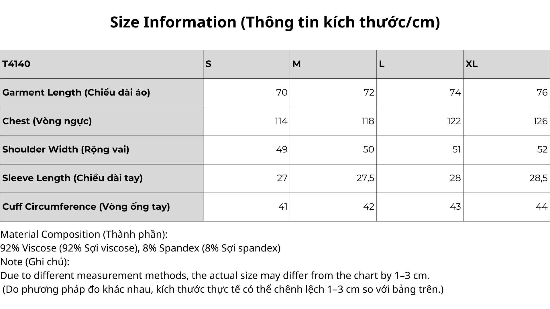 AO THUN TAY NGAN T4140(79-P48)
