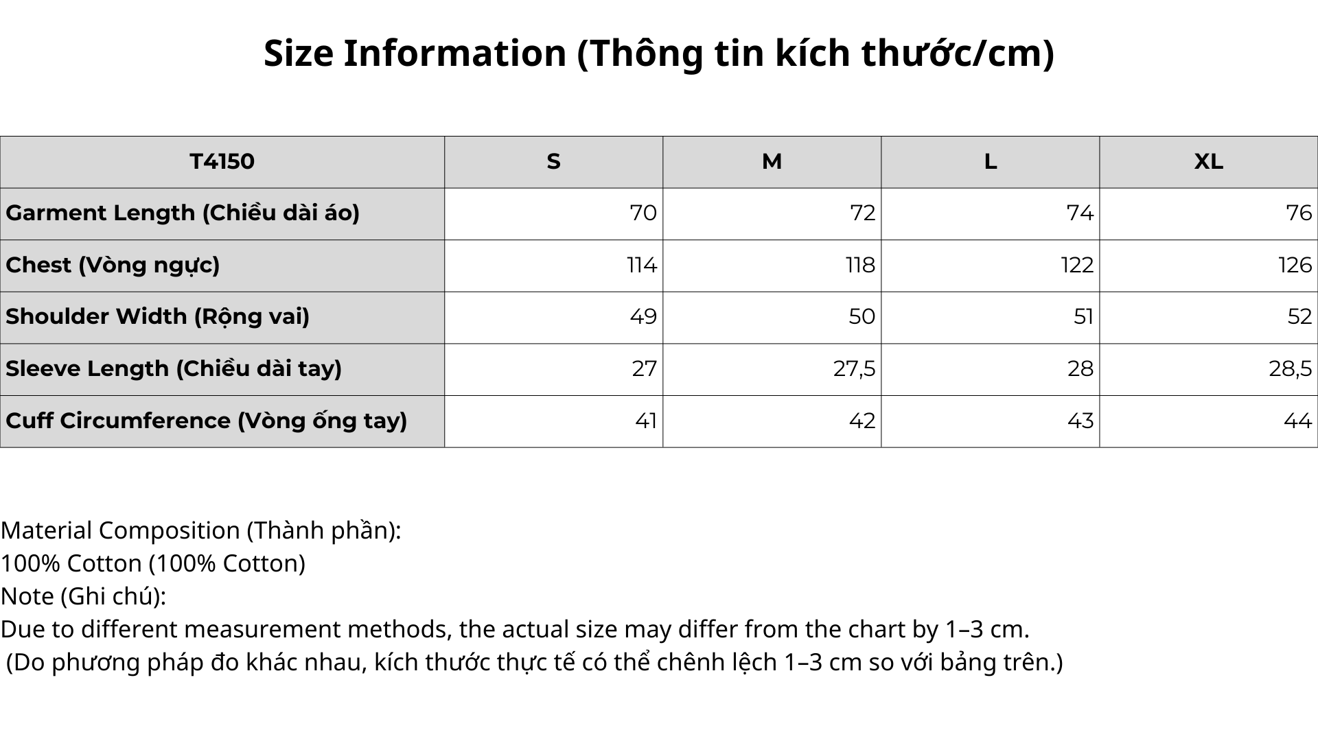 AO THUN TAY NGAN T4150(89-P52)