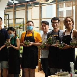 Workshop Terrariums giúp bạn thư giãn