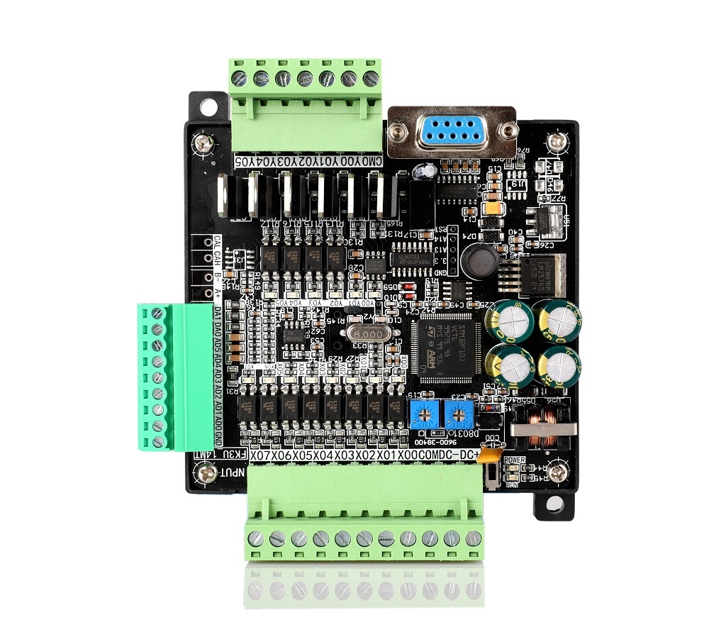 Board PLC Mitsubishi FX3U-14MT-6AD-2DA