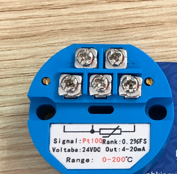Bộ chuyển đổi nhiệt độ PT100 4-20mA / 0-200 độ - A8H24