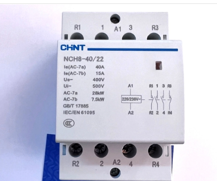 Khởi động từ 1 pha 2NO 2NC 220V 40A NCH8-40/22 / chính hãng Chint - B2H15