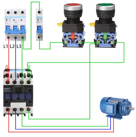 Khởi động từ Chint 32A 220V NXC-32 / Contactor Chint NXC-32