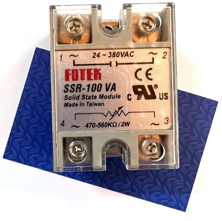Rơ le bán dẫn SSR-100VA 100A / relay SSR VR điều khiển nồi nấu phở - A10H19