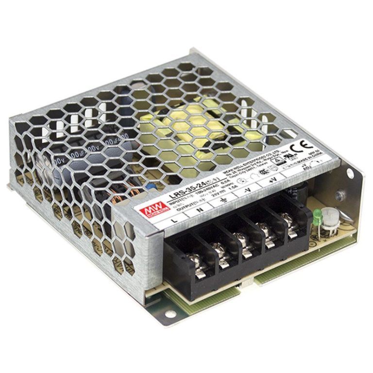 Nguồn Meanwell LRS-35-5 (35W/5V/7.00A)