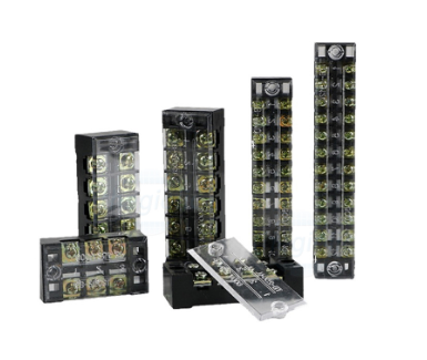 TB4508 Terminal Khối Tủ Điện 8 Cực 45A 600V Cỡ Dây 0.5-4mm2