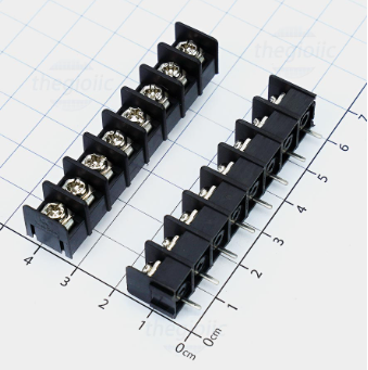 KF7.62-8 Terminal Khối Hàn PCB 8 Cực 20A 300V 7.62mm