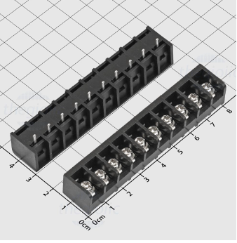 HB762-10 Terminal Khối Hàn PCB 10 Cực 24A 450V 7.62mm