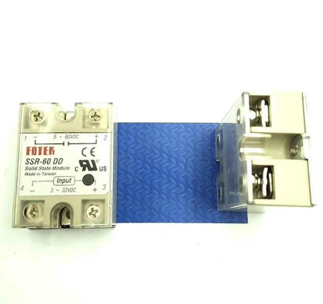 Rơ le bán dẫn DC-DC SSR-60DD 60A / relay bán dẫn SSR - A10H8
