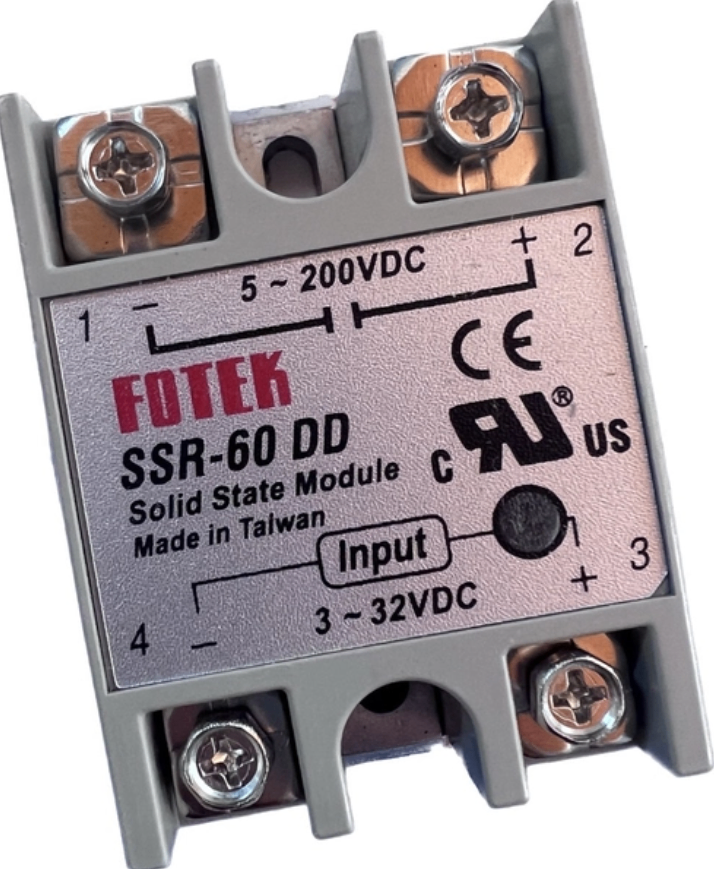 Rơ le bán dẫn DC-DC SSR-60DD 60A / relay bán dẫn SSR - A10H8
