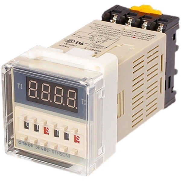 Rơ le thời gian DH48S-S-2Z 220V / chính hãng Omron / Relay thời gian luân phiên 2 cặp tiếp điểm