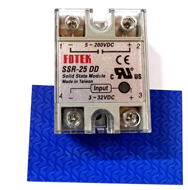 Rơ le bán dẫn DC-DC SSR-25DD 25A 5-200V / Relay SSR - A10H6