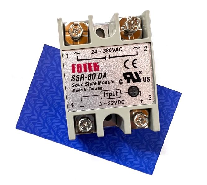 Rơ le bán dẫn DC-AC SSR-80DA 80A / relay ssr - A10H4