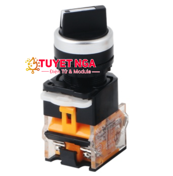 LA38-20X33 Công Tắc Xoay 3 Vị Trí Nhả 22mm