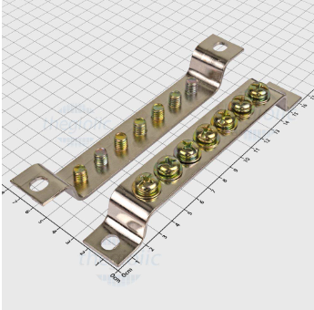 X5 Cầu Nối Đất 7 Cực 2.5x25mm Dài 170mm Vít M8