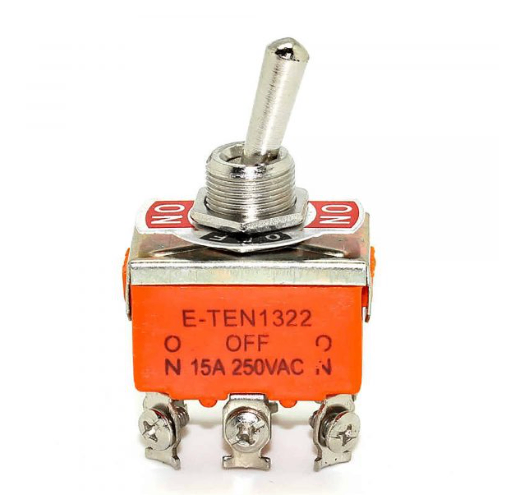 Công tắc gạt 6 chân 3 trạng thái E-TEN1322