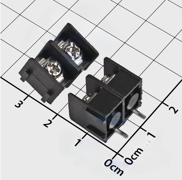 KF7.62-2 Terminal Khối Hàn PCB 2 Cực 20A 300V 7.62mm