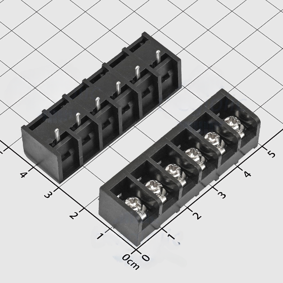 HB762-6 Terminal Khối Hàn PCB 6 Cực 24A 450V 7.62mm