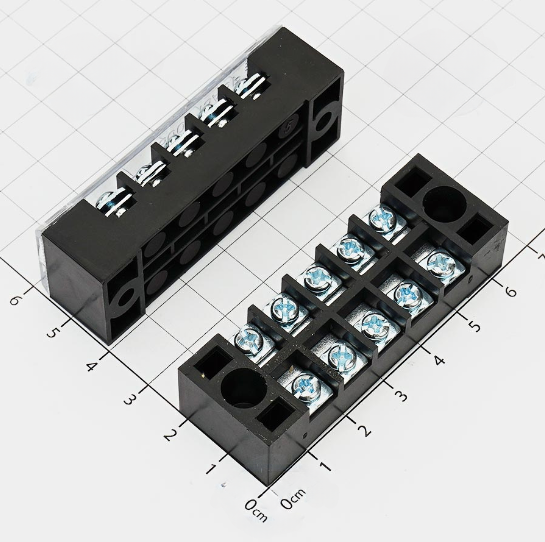 TB1505 Terminal Khối Tủ Điện 5 Cực 15A 600V Cỡ Dây 0.5-1.5mm2