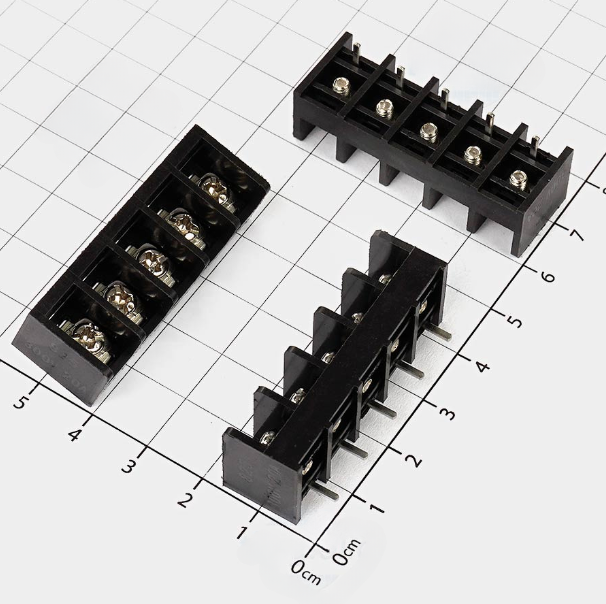 HB8.25-5 Terminal Khối Hàn PCB 5 Cực 20A 300V 8.25mm Hàn PCB