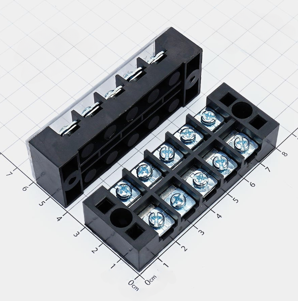 TB2505 Terminal Khối Tủ Điện 5 Cực 25A 600V Cỡ Dây 0.5-2.5mm2