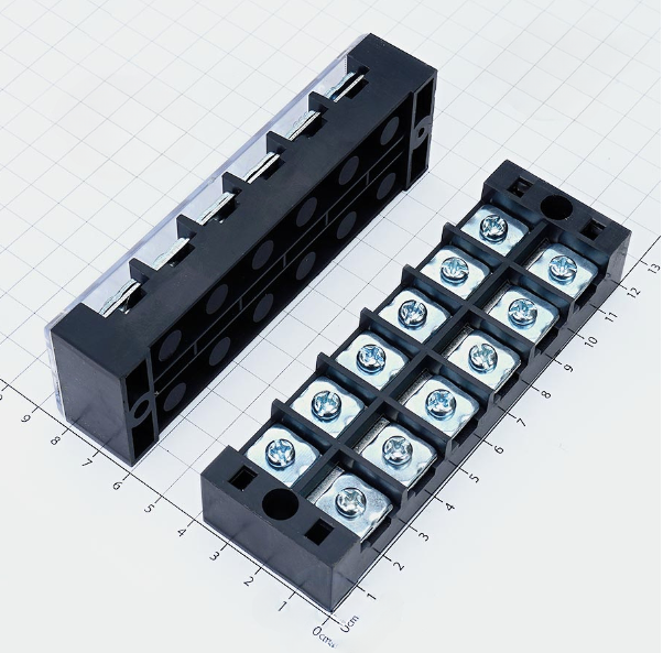 TB4506 Terminal Khối Tủ Điện 6 Cực 45A 600V Cỡ Dây 0.5-4mm2