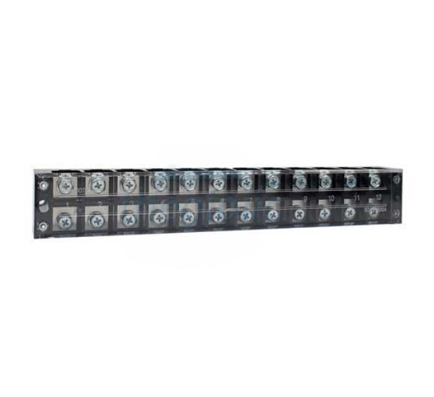 TB10012 Terminal Khối Tủ Điện 12 Cực 100A 600V Cỡ Dây 2.5-16mm2