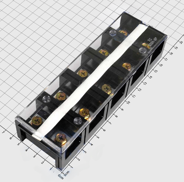 TC1005 Terminal Khối Tủ Điện 5 Cực 100A 600V Cỡ Dây 10-22mm2