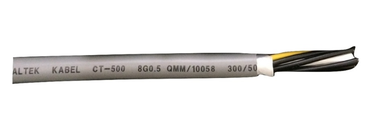Cáp điều khiển không lưới 8 lõi CT-500 ALTEK KABEL CT-10058