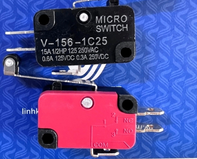Công tắc hành trình 15A250V có bánh lăn V-156-1C25 - D3H15