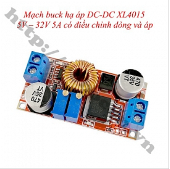 MDL379 MODULE MẠCH BUCK HẠ ÁP DC – DC XL4015 5V – 32V 5A CÓ ĐIỀU CHỈNH DÒNG VÀ ÁP