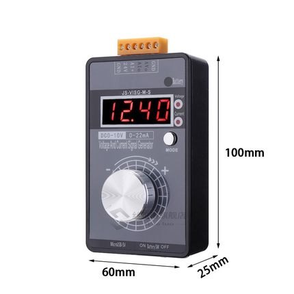 JS-VISG-M-S Bộ phát tín hiệu Analog 0-10V và 4-20Ma