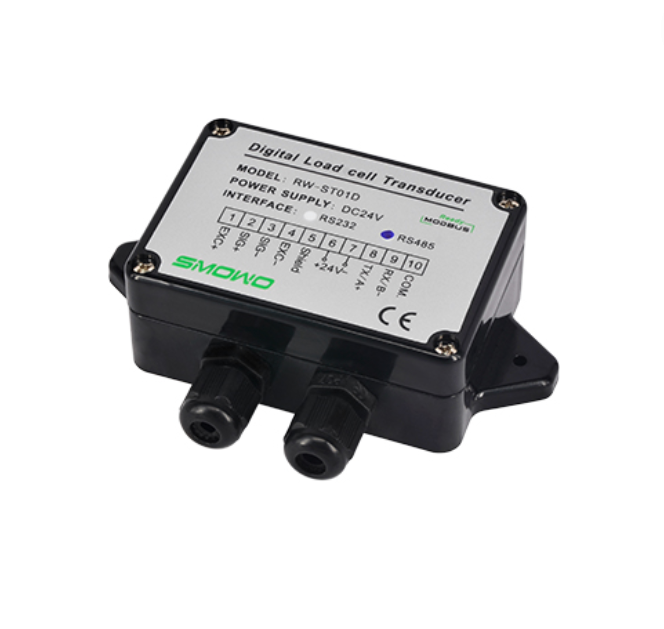Bộ chuyển đổi loadcell, đầu cân hỗ trợ modbus RTU RS485, RS232 RW-ST01D