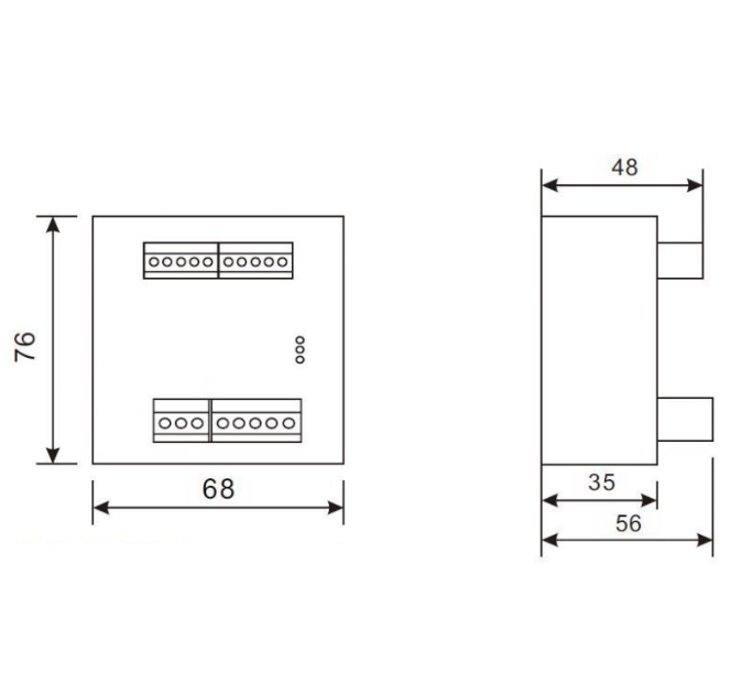 Đầu cân 2 kênh Loadcell độc lập RW-ST02D