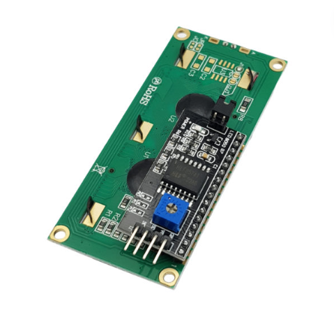 LCD 1602 kèm module I2C màu Xanh Lá