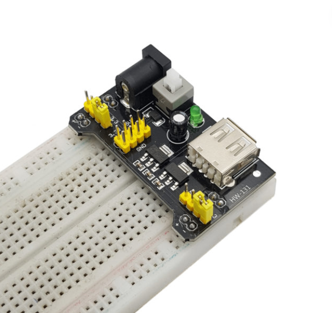 Mạch nguồn cho Testboard Breadboard MB-102 830 ngõ ra 3.3V / 5V Đầu vào Micro USB