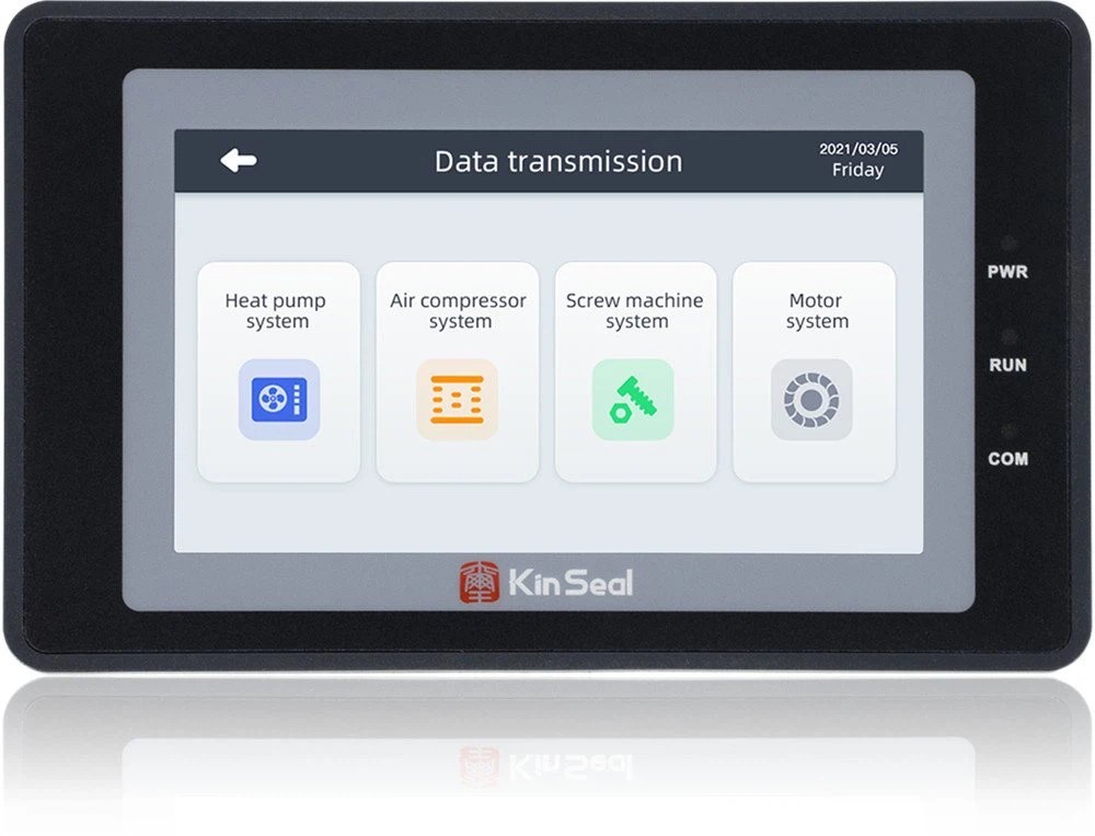 Màn hình cảm ứng HMI Kinseal AMZ043W02RDG 4.3 inch AMZ043 RS232 RS485 RS422 cổng tín hiệu DB9 12-24VDC 132X80 AMZ