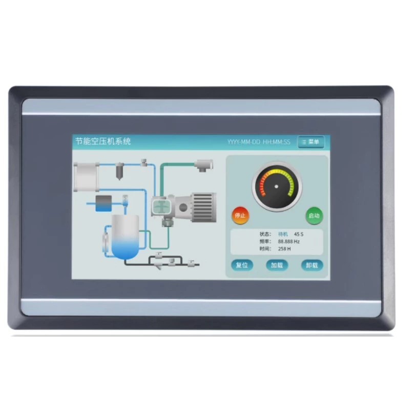 Màn hình cảm ứng HMI Kinseal AMZ043W02RPGE 4.3 inch RS232 cổng tín hiệu 6P 12-24VDC 132X80