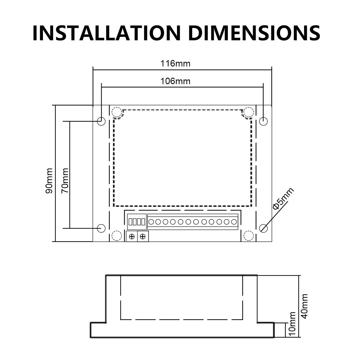 Bộ phát xung DKC 1B điều khiển 1 động cơ bước, srevo 6-32VDC