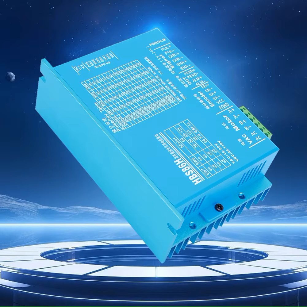 Bộ điều khiển Hybrid Servo Driver HBS86H cho động cơ bước 2 phase lai enconder điều khiển vòng kín dùng cho động cơ Hybrid servo 60/86