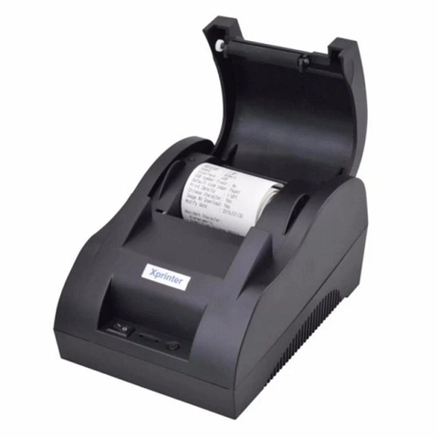 Máy in hóa đơn Xprinter XP 58IIH KHỔ GIẤY K58 Hàng Nhập Khẩu(Đen)