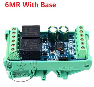 Board Mạch PLC EY FX2N: 6MR ngõ ra relay,AD, Nguồn 24VDC, GX Works2 Mitsubishi - đế - FX2N-6MR (Có AD)