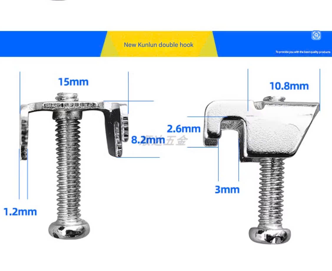 Móc Khóa Màn Hình Cảm Ứng - Gá Màn HMI, Khóa Cố Định, Bảo Vệ Thiết Bị