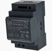 Bộ nguồn HDR-60-24 MEAN WELL 60W 24V 2.5A Cấp nguồn 85VAC-264VAC / 120VDC-370VDC bộ nguồn gài ray