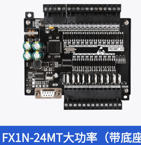 [FX1N-14/24/32/40MT] PLC FK | Transistor Output | 14-40 I/O Points | Pulse Output 100K | Tương Thích FX1N | Hàng Chính Hãng - Không Có Dây - 24MT đế