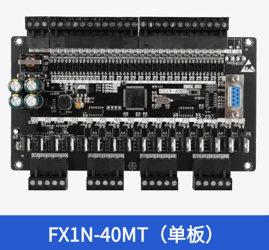 [FX1N-14/24/32/40MT] PLC FK | Transistor Output | 14-40 I/O Points | Pulse Output 100K | Tương Thích FX1N | Hàng Chính Hãng - Không Có Dây - 40MT trần 4xung100k